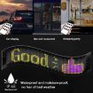 Car Flexible Display Advertising Screen 16 x 64 LEDs Bluetooth Smart Screen - 7