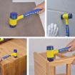 30mm Soft Hammer for Floor Tile Installation - Removable, Door Window - 8