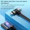 4 in 1 8 Pin/Type-C to Type-C Audio Adapter Cable - Silver - 3