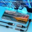 4 in 1 8 Pin/Type-C to Type-C Audio Adapter Cable - Silver - 9