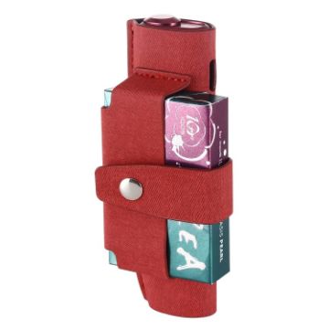 IQOS ILUMA i ONE Electronic Cigarette Portable PU Storage Bag - Red - 1