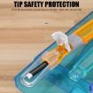 MYTEC 6 In 1 Carpenter Seal Carving Tools - Plastic Handle Carving Knife - 5