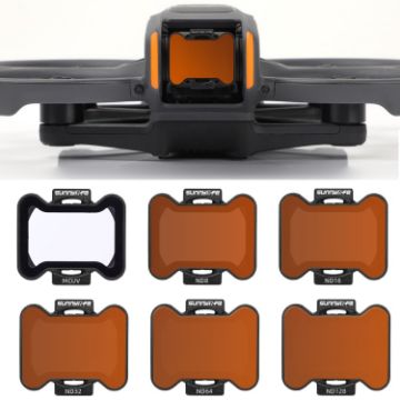 Sunnylife Camera Lens Filter for DJI Avata 2 - 6 in 1 MCUV ND8/16/32/64/128 - 1
