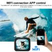 Waterproof Diving Mini Action Camera - Black - 7