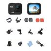 Waterproof Diving Mini Action Camera - Black - 9