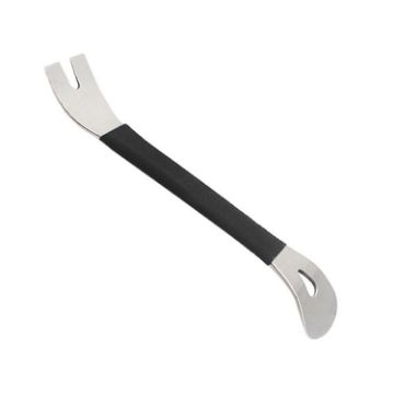 Car Audio Door Fastener Removal Metal Pry Bar Plate Auto Trim Removal Tool - 1