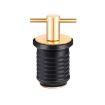 Marine Motorboat Deck Cross Drain Plug Screw - Copper 25mm - 1