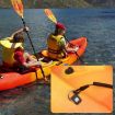 6pcs Fishing Kayak Backrest Elastic Rope Square D-ring Buckle - 6