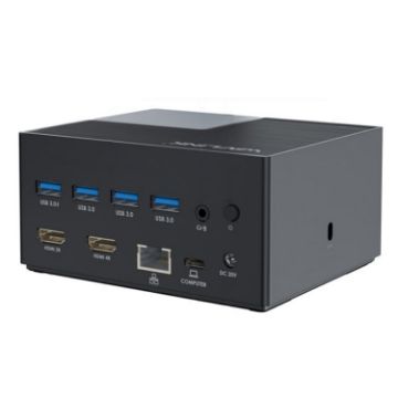 WAVLINK UG76PD2 Dual HD Universal Docking Station EU Plug - 1