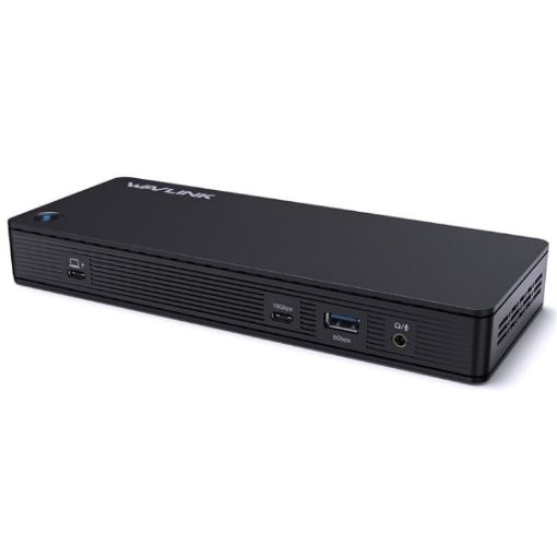 WAVLINK UTD22 USB4 Docking Station Dual Monitor Hub - 96W Laptop Charging - 1