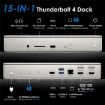 WAVLINK UTD41 PRO Thunderbolt 4 Docking Station - UK Plug - 3