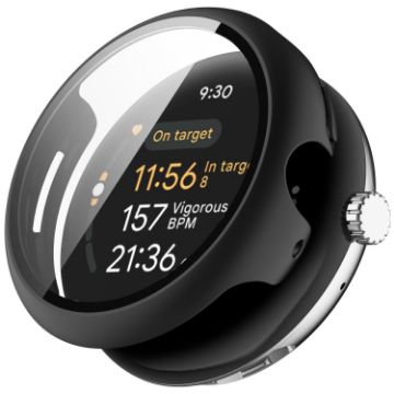 Google Pixel Watch 3 45mm PC + Tempered Film Protective Case - 1