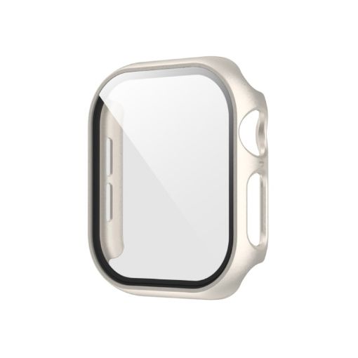 Apple Watch Series 10 42mm Tempered Film Watch Case - Starlight - 1