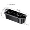 Yacht Cup Holder Fishing Tool Box Storage Rack - 289x114x80mm - 2