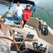 Yacht Cup Holder Fishing Tool Box Storage Rack - 289x114x80mm - 8