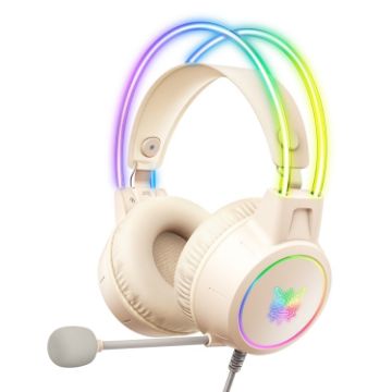 ONIKUMA X15 Pro Symphony Gaming Headphone with Microphone - Beige - 1