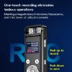 ZD43B Dual Mic Voice Recorder, 32GB Memory (Black) - 8