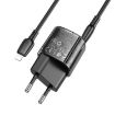 BOROFONE BN17 PD20W USB Type-C Charger with 1m Type-C to 8 Pin Cable Set - 4