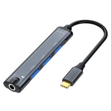 JINGHUA N800 Sound Card for Computer Docking Station - Type-C Interface - 1