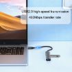 JINGHUA N800 Sound Card for Computer Docking Station - Type-C Interface - 7