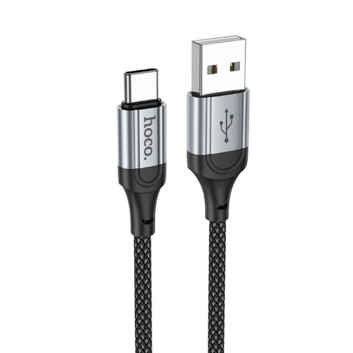 hoco X102 USB to USB-C/Type-C Charging Cable, 1m (Black) - 1