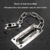 Security Door Chain Anti-theft Home Bolt Latch Window Lock - 5
