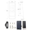 Locstar F8 Electronic Cabinet Lock Keyless Password Card Unlock - 8