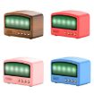 Pink Mini Card USB Flash Drive FM Radio Retro Wireless Bluetooth Speaker - 2