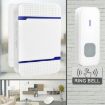 Waterproof Wireless Doorbell Set - 2 Receivers & Transmitters - US Plug - 8