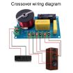 PUV-W3 3-Way Audio Crossover Speaker Divider - Style C - 9