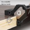 Woodworking Edge Banding Manual Arc Trimmer Board Chamfering Fillet Scraper - 7