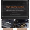 Baellerry D3261 Retro Short Wallet Coin Purse - Light Brown - 7