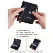 Baellerry D3261 Retro Short Wallet Coin Purse - Black - 6