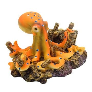 Octopus Fish Tank Decoration Ornament - Aquarium Aquascape - 1