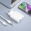 BOROFONE BN25 PD 30W USB Type-C Charger EU Plug White - 7