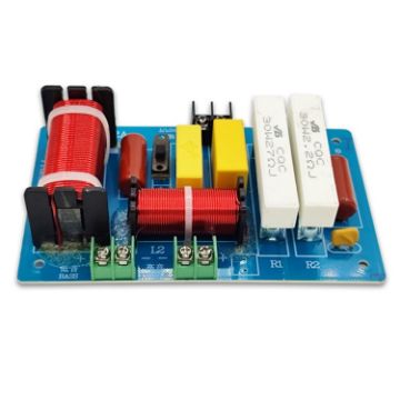 PA-2A High/Low 2-Way Audio Crossover Speaker Divider - 1