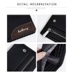 Baellerry D2405 Men Short Zipper Wallet Card Holder - Dark Brown - 6