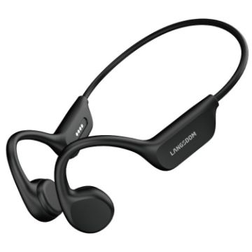 Langsdom BE17 Bone Conduction Bluetooth Earphone (Black) - 1