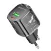 BOROFONE BN17 PD20W USB-C Charger EU Plug Black - 1