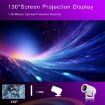 HY400 Android 12.0 System Intelligent Projector Portable Family Projector - 8