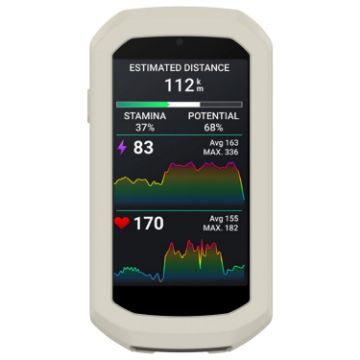 Garmin Edge 1050 Half Pack Stopwatch Silicone Protective Case - Beige - 1