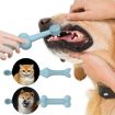 2pcs Cats And Dogs Silicone Toothbrush Set - Green - 6