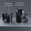 Carbon Fiber Car Phone Mount Extension Arm Double Jointed Swivel Adjustment Connecting Rod - 7