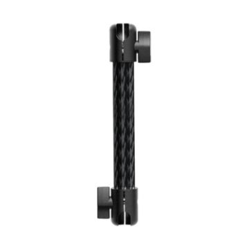 Carbon Fiber Car Phone Mount Extension Arm Double Jointed Swivel Adjustment Connecting Rod - 1