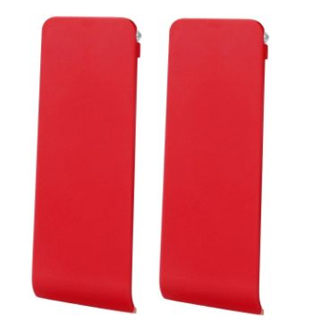 Nintendo Switch Console 2pcs Replacement Kickstand Back Shell Holder - Red - 1