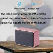 FT-M9 Outdoor Portable FM Radio Bluetooth Wireless Speaker - Black - 6