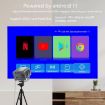 4K Smart Android Portable Projector UK Plug - 5