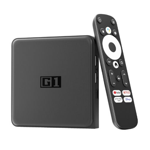 G1 Cortex-A55 Android 11 Quad-core CPU 4K HD Set-top Box with Remote Control - 1