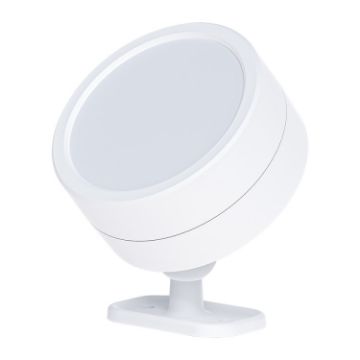 LED Rotating Cabinet Spotlight Night Light - White - 1
