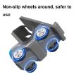 T20S 3-In-1 15W Small Forklift-Shaped Wireless Charger (Gray) - 4